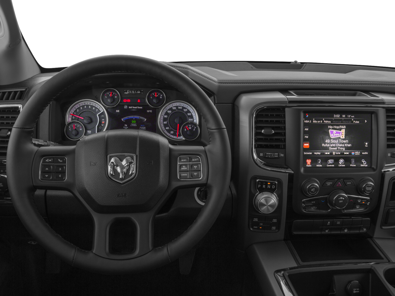 2016 RAM 1500 4WD Crew Cab 140.5 Big Horn