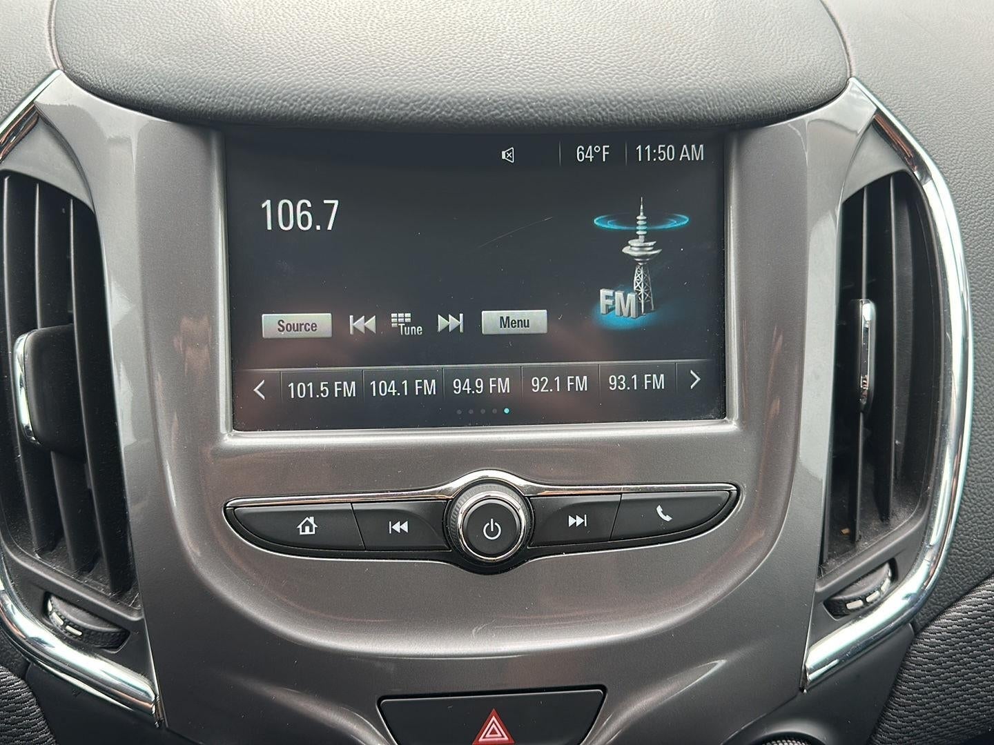2017 Chevrolet Cruze 4dr Sdn 1.4L LT w/1SD