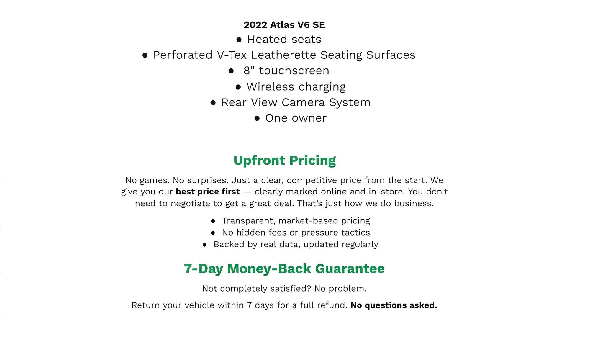 2022 Volkswagen Atlas 3.6L V6 SE w/Technology 4MOTION