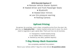 2016 Chevrolet Equinox FWD 4dr LT