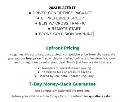 2023 Chevrolet Blazer FWD 4dr LT w/2LT