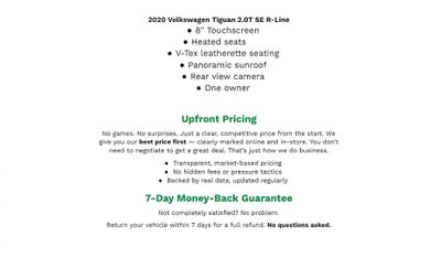 2020 Volkswagen Tiguan SPORT UTILITY