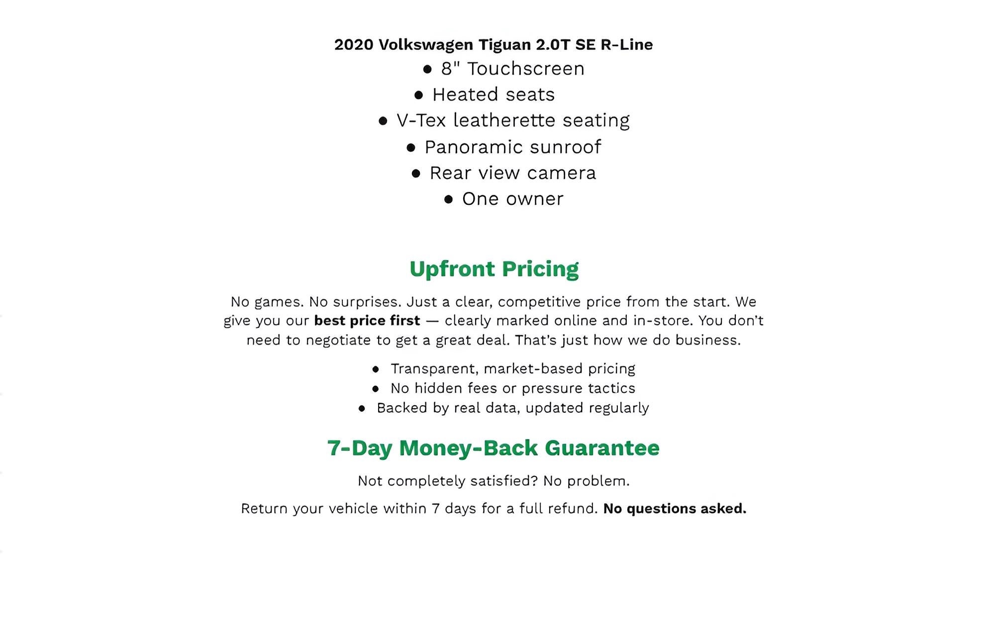 2020 Volkswagen Tiguan SPORT UTILITY