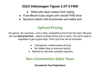 2023 Volkswagen Tiguan 2.0T S FWD