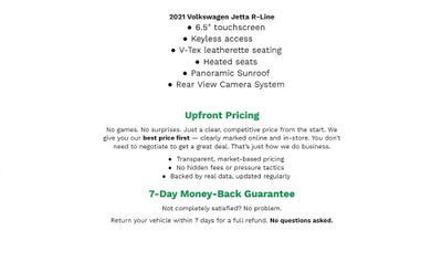 2021 Volkswagen Jetta 4DR CAR