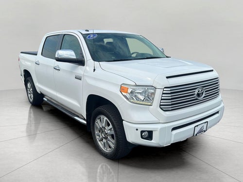 2017 Toyota Tundra 4WD Platinum CrewMax 5.5' Bed 5.7L FFV