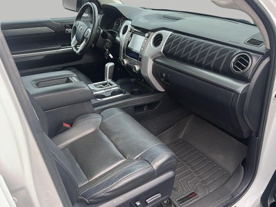 2017 Toyota Tundra 4WD Platinum CrewMax 5.5' Bed 5.7L FFV