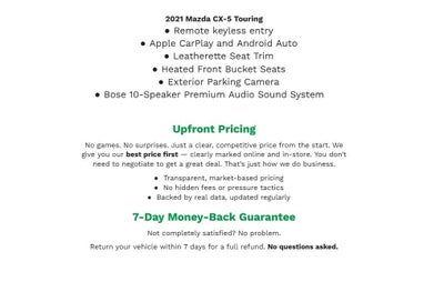 2021 Mazda Mazda CX-5 SPORT UTILITY