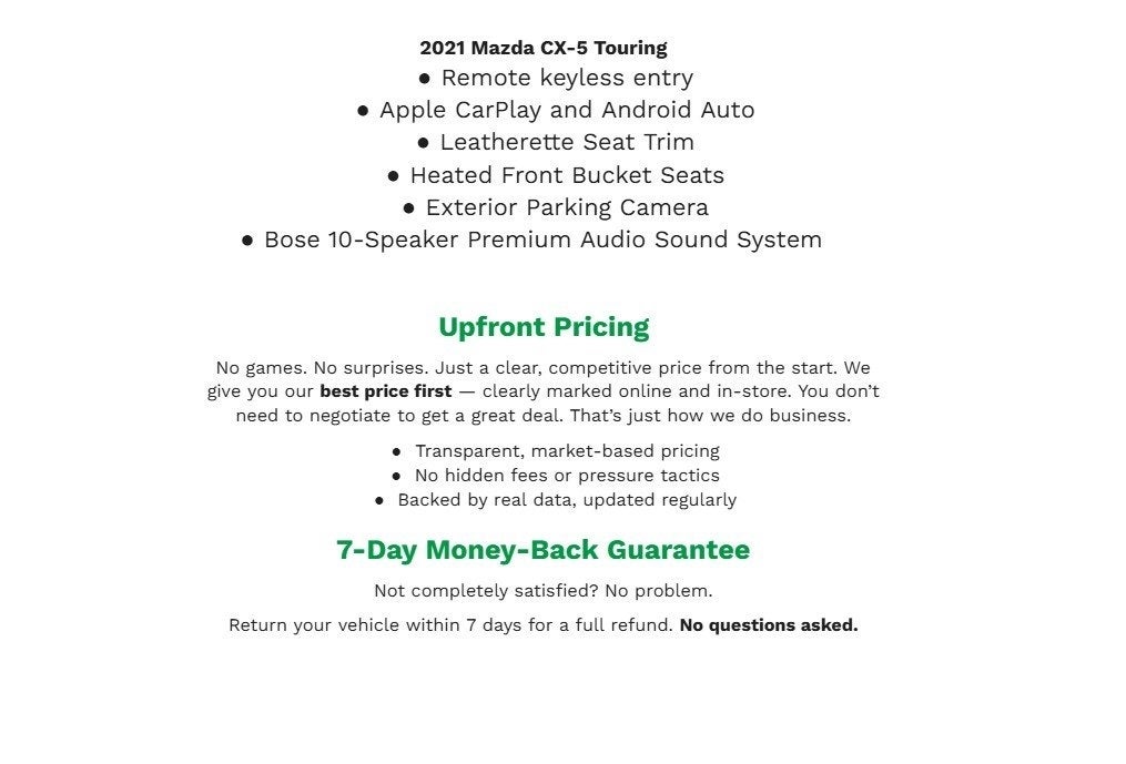 2021 Mazda Mazda CX-5 SPORT UTILITY