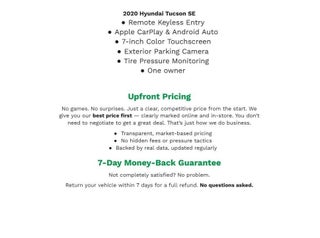 2020 Hyundai TUCSON SE AWD