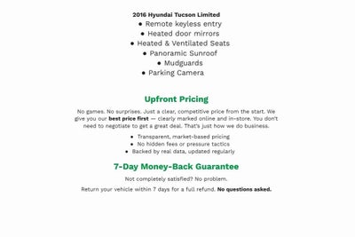 2016 Hyundai TUCSON AWD 4dr Sport