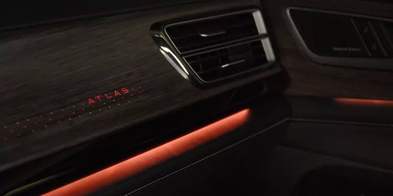 2024 Volkswagen Atlas dashboard styling