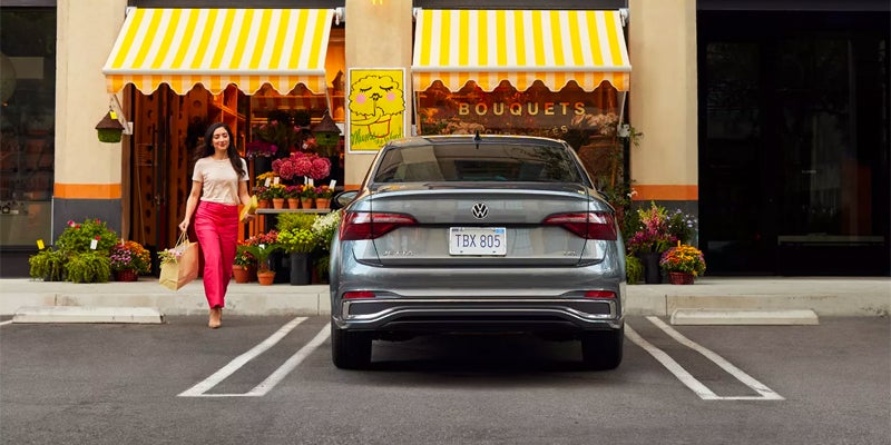 2024 Volkswagen Jetta from the rear