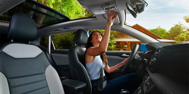 2024 Volkswagen Taos driver's interior