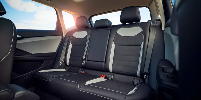 2024 Volkswagen Taos rear interior
