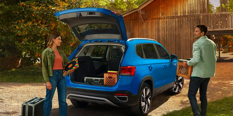 2024 Volkswagen Taos cargo area