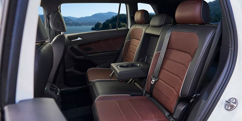 2024 Volkswagen Tiguan rear interior