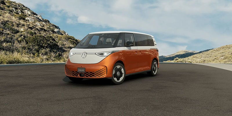 2025 Volkswagen ID. Buzz in the hills