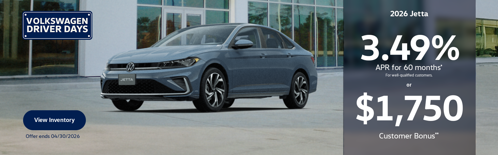 2026 Jetta Inventory