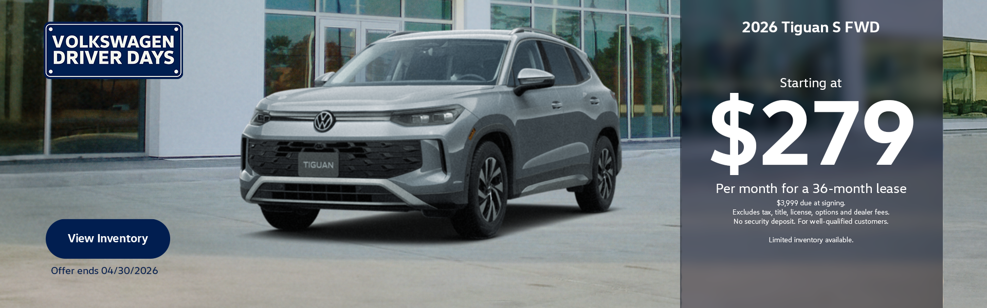 Tiguan (March) Special