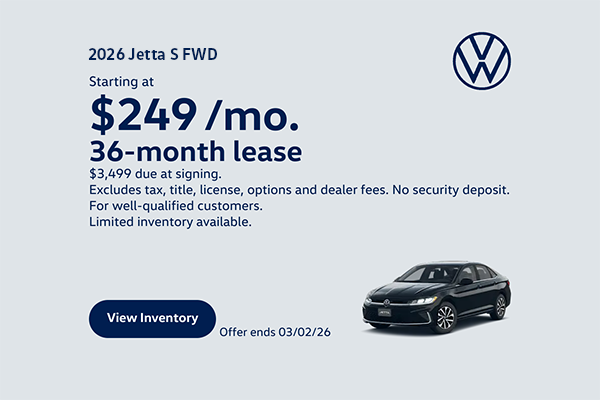 2026 Jetta S FWD Inventory 