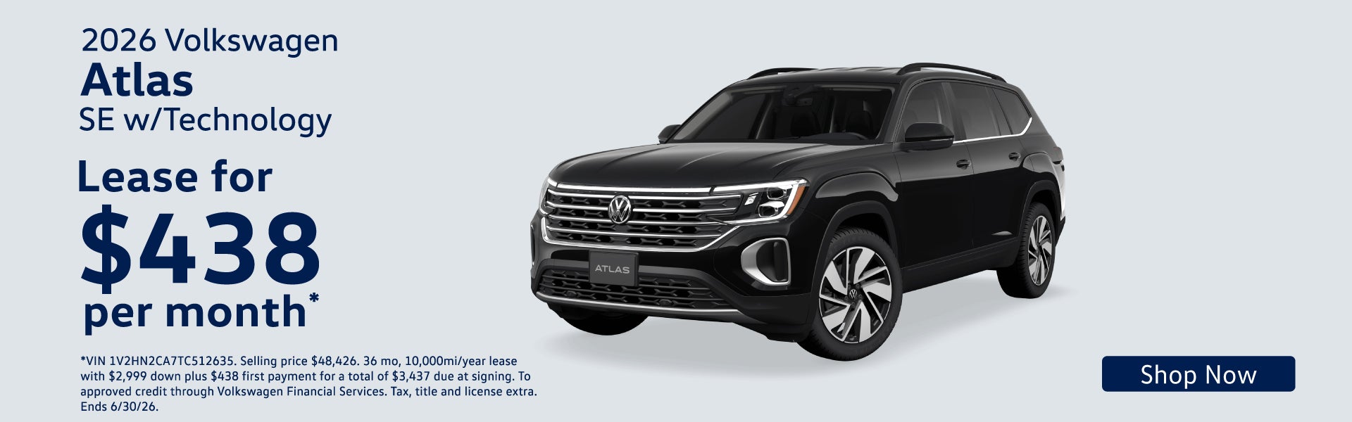 2026 Volkswagen Atlas