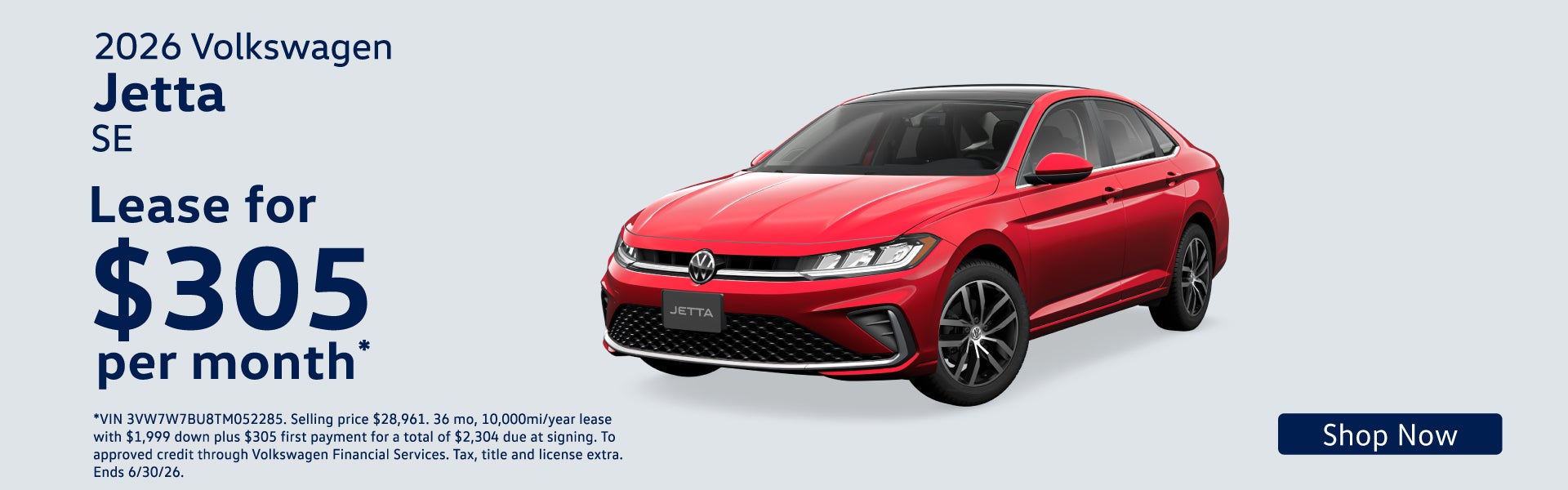 2026 Volkswagen Jetta