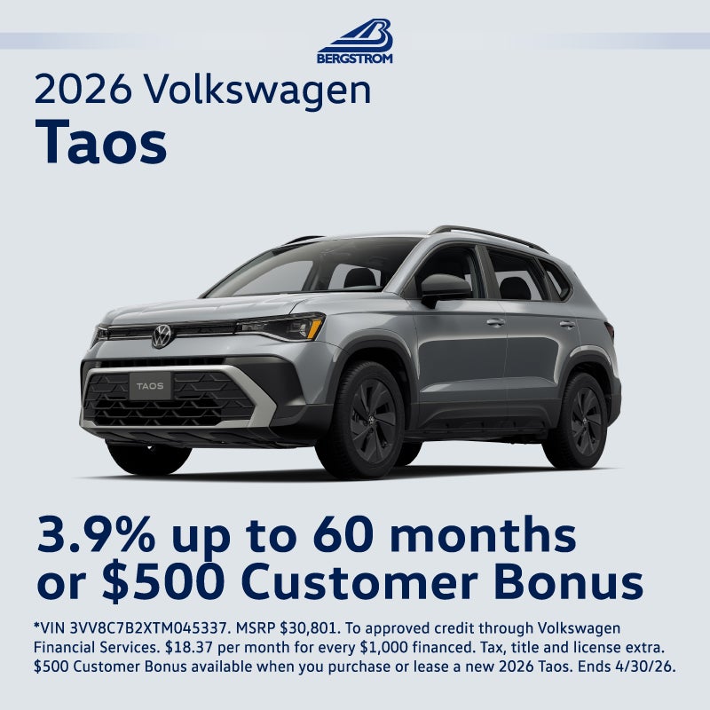 2026 Volkswagen Taos