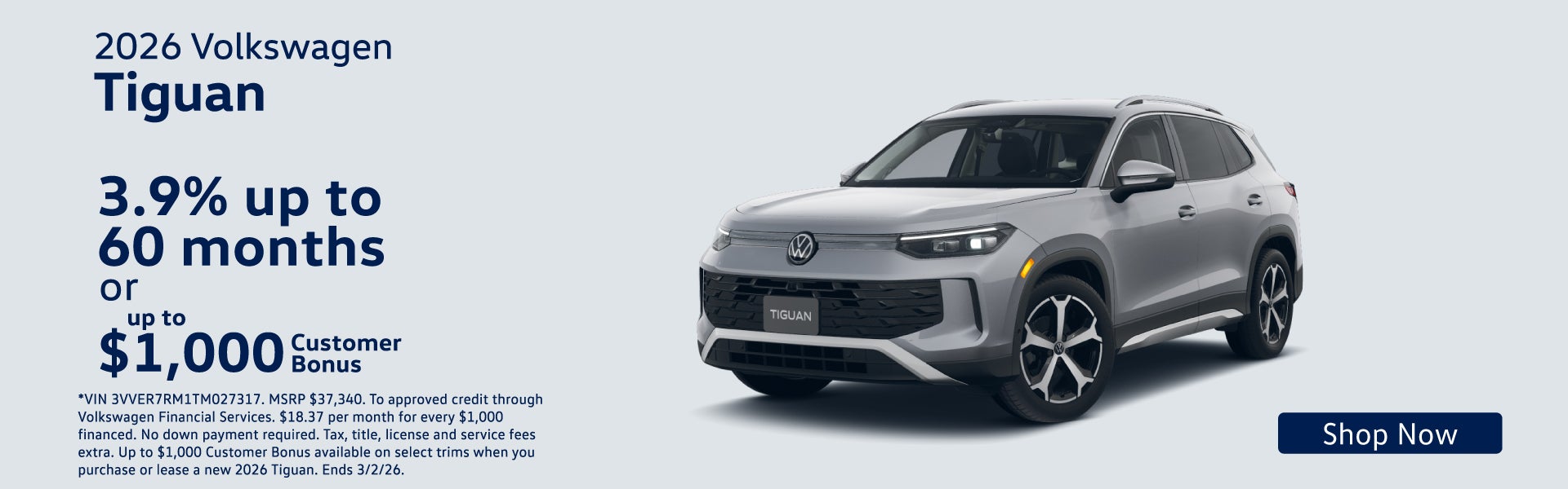 2026 Volkswagen Tiguan