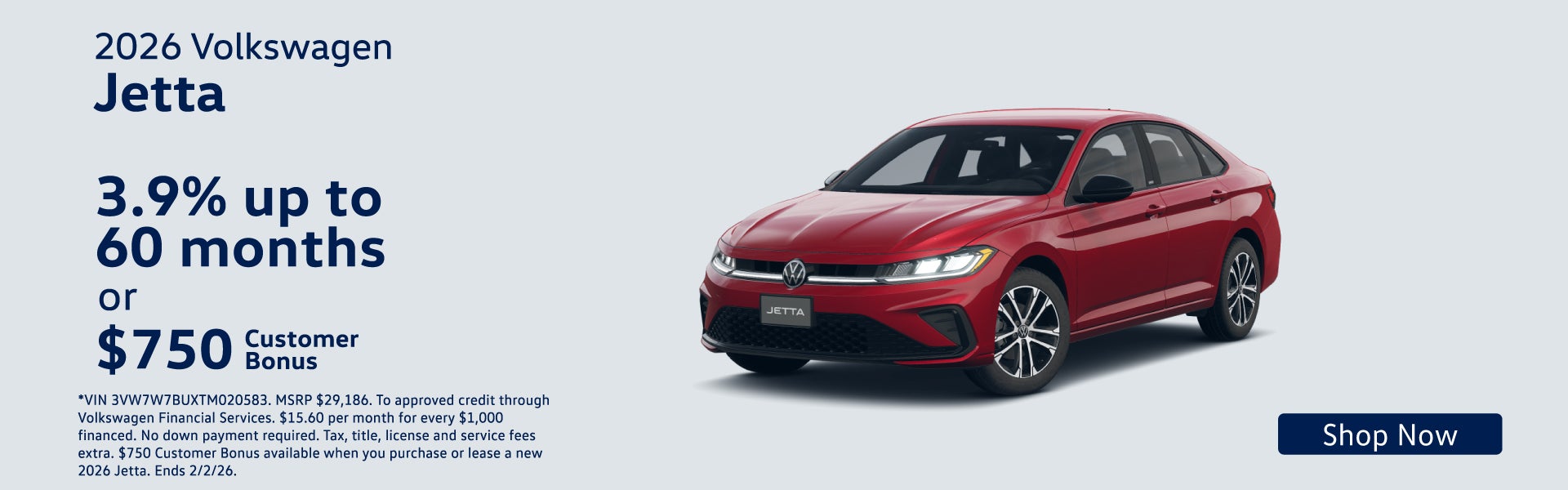 2026 Volkswagen Jetta