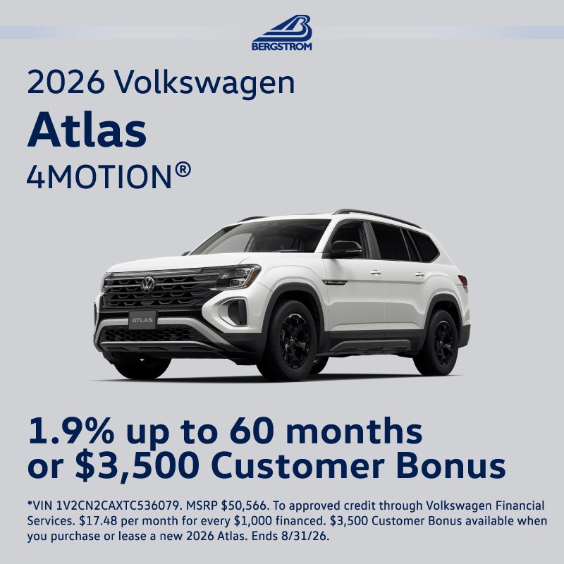 2026 Volkswagen Atlas