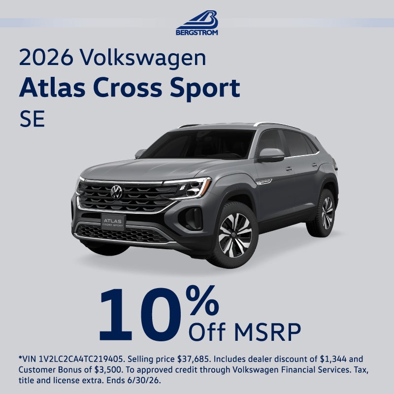 2026 Volkswagen Atlas Cross Sport
